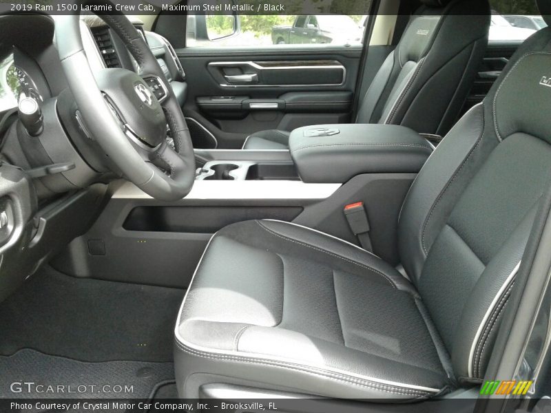 2019 1500 Laramie Crew Cab Black Interior