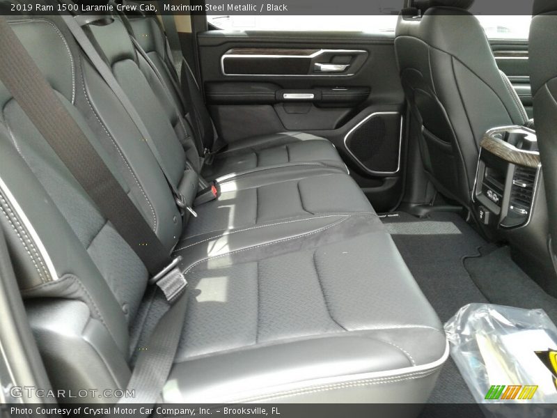 Rear Seat of 2019 1500 Laramie Crew Cab