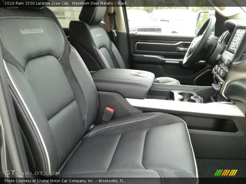 Front Seat of 2019 1500 Laramie Crew Cab