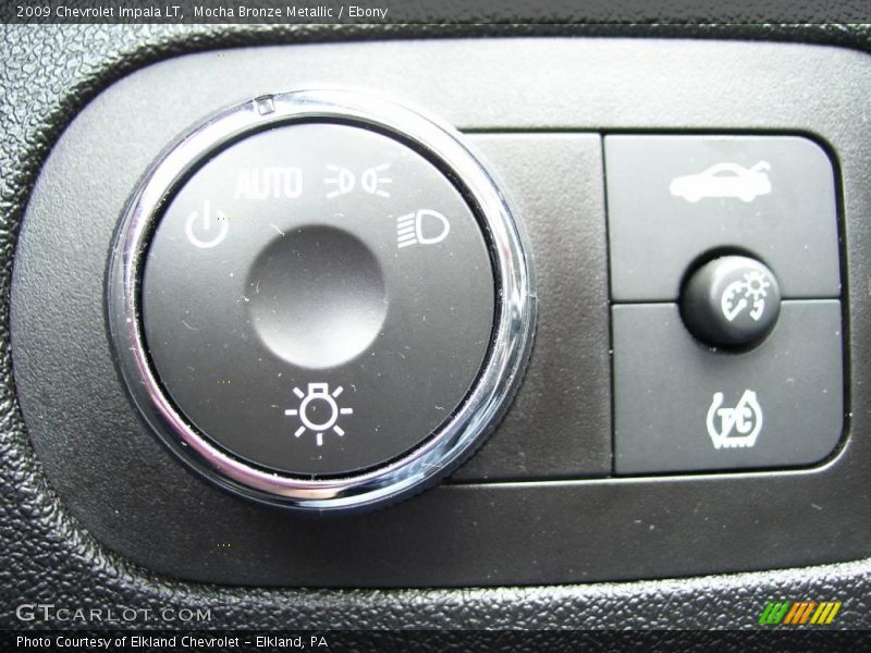 Mocha Bronze Metallic / Ebony 2009 Chevrolet Impala LT