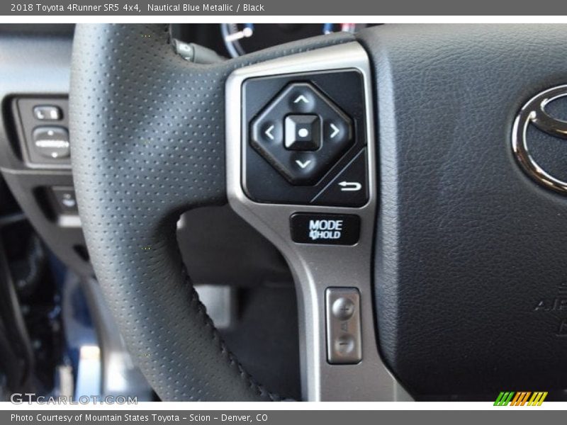 Nautical Blue Metallic / Black 2018 Toyota 4Runner SR5 4x4