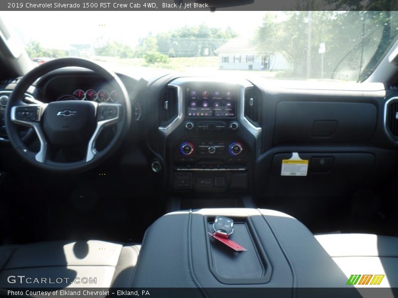Black / Jet Black 2019 Chevrolet Silverado 1500 RST Crew Cab 4WD