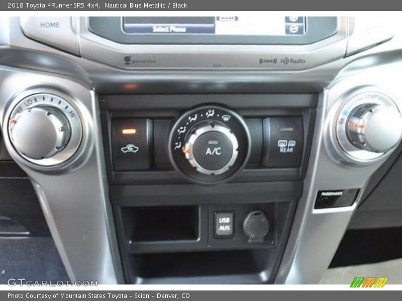 Nautical Blue Metallic / Black 2018 Toyota 4Runner SR5 4x4