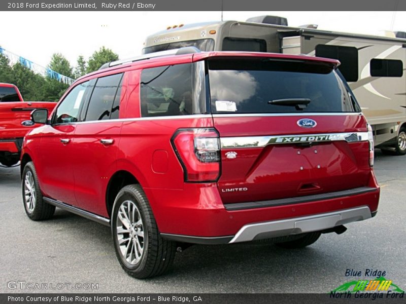 Ruby Red / Ebony 2018 Ford Expedition Limited