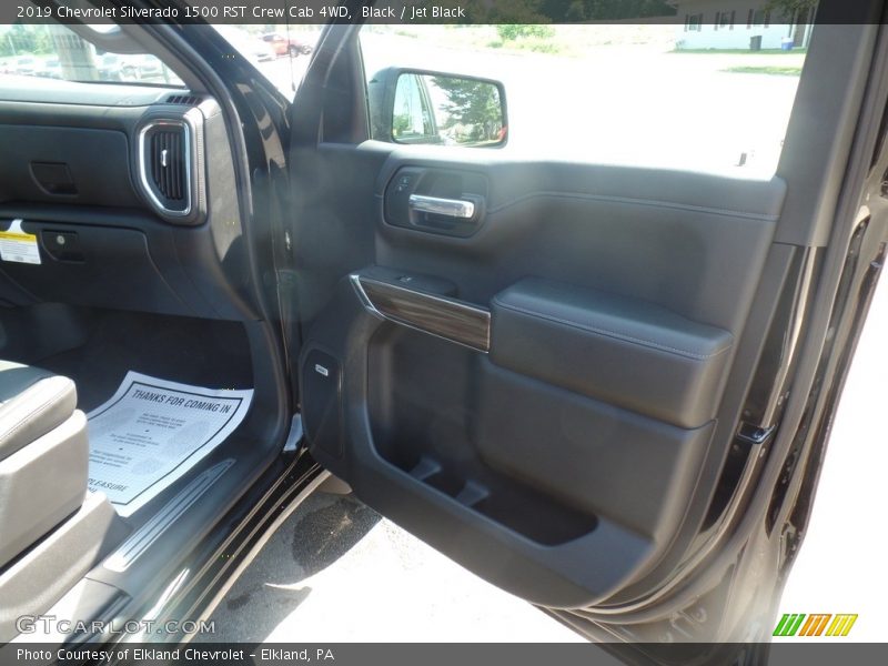 Black / Jet Black 2019 Chevrolet Silverado 1500 RST Crew Cab 4WD