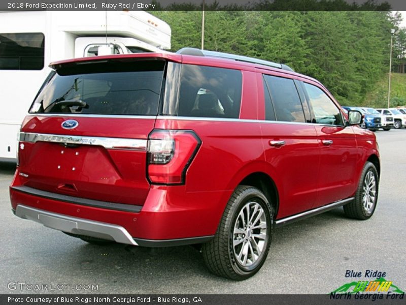 Ruby Red / Ebony 2018 Ford Expedition Limited