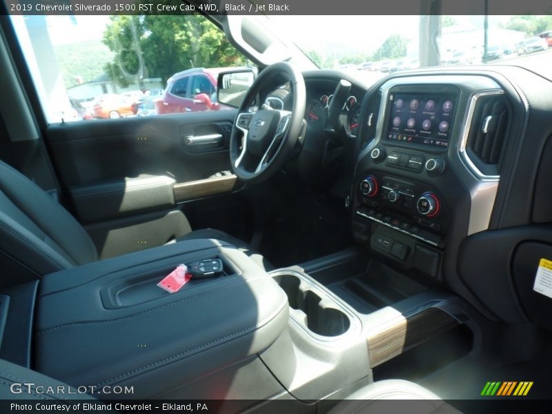 Black / Jet Black 2019 Chevrolet Silverado 1500 RST Crew Cab 4WD
