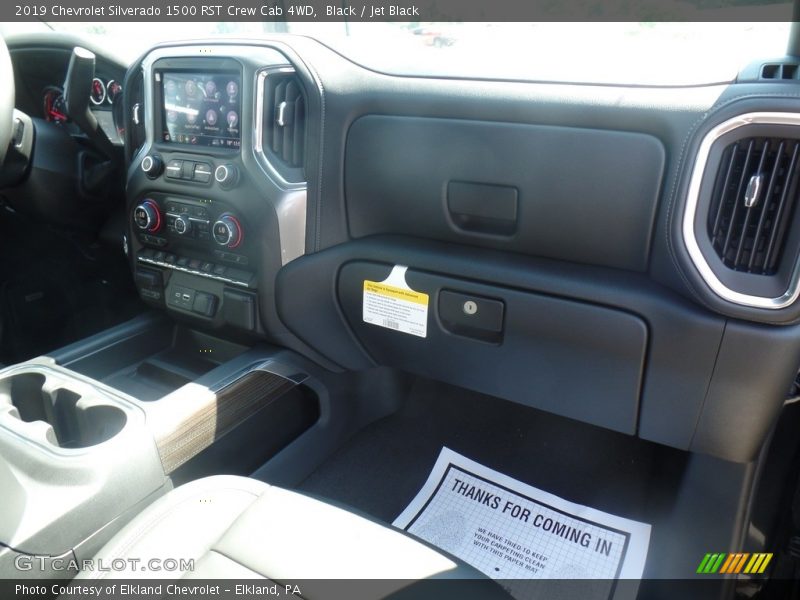 Black / Jet Black 2019 Chevrolet Silverado 1500 RST Crew Cab 4WD