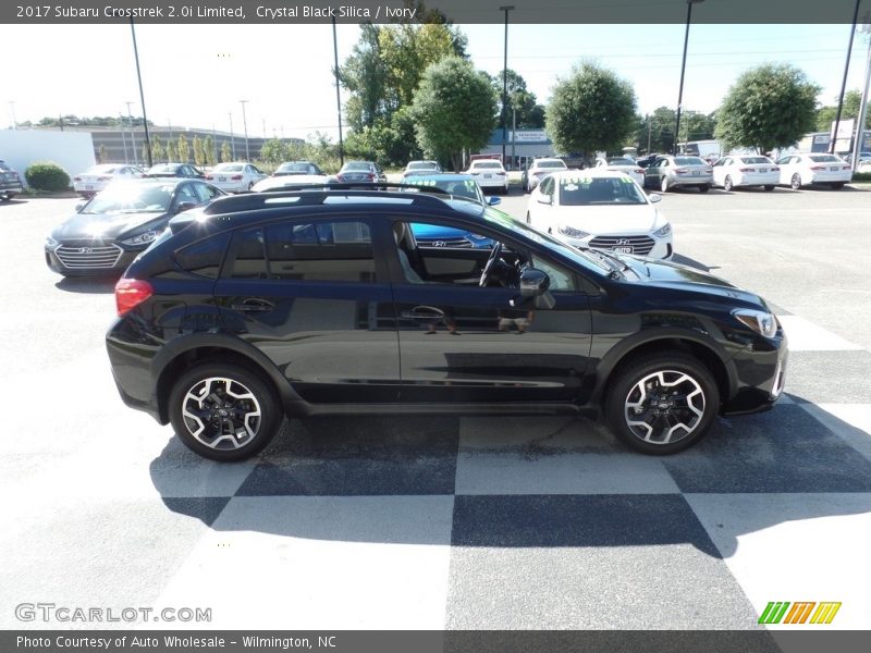 Crystal Black Silica / Ivory 2017 Subaru Crosstrek 2.0i Limited