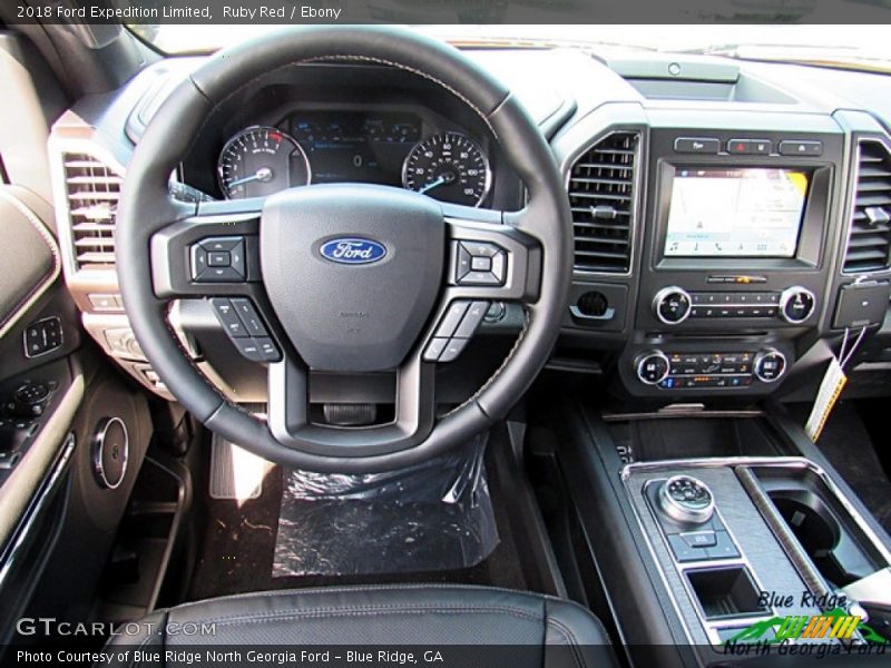 Ruby Red / Ebony 2018 Ford Expedition Limited