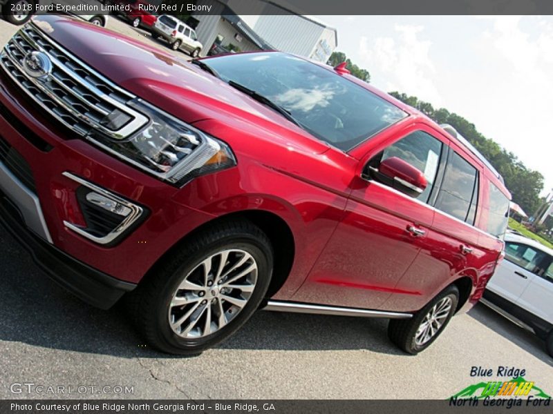 Ruby Red / Ebony 2018 Ford Expedition Limited