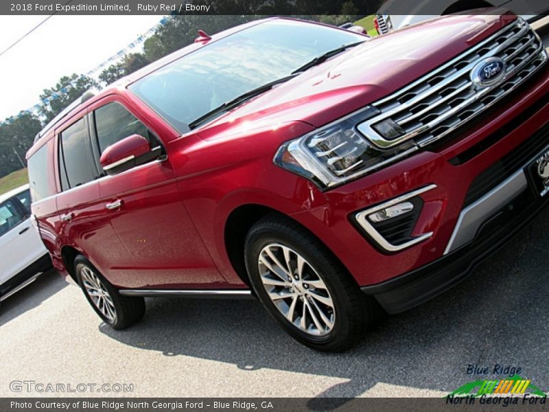 Ruby Red / Ebony 2018 Ford Expedition Limited