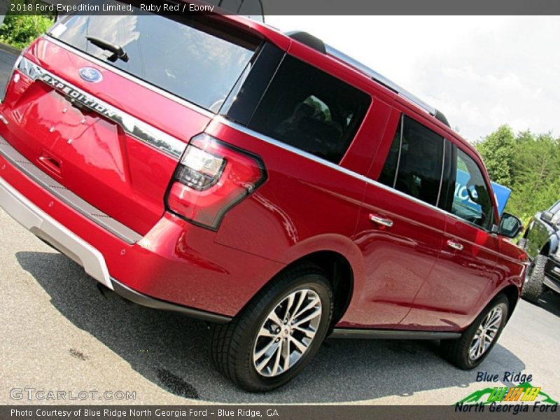 Ruby Red / Ebony 2018 Ford Expedition Limited