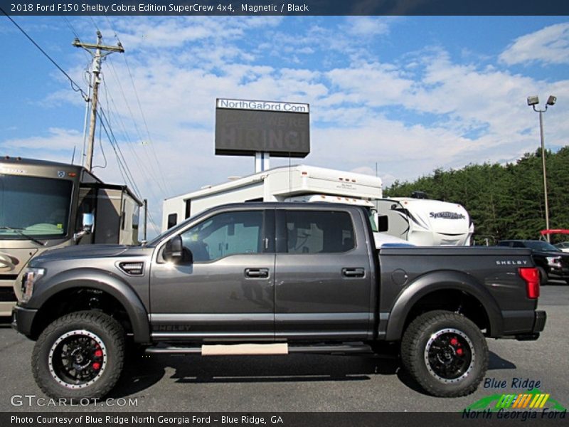 Magnetic / Black 2018 Ford F150 Shelby Cobra Edition SuperCrew 4x4
