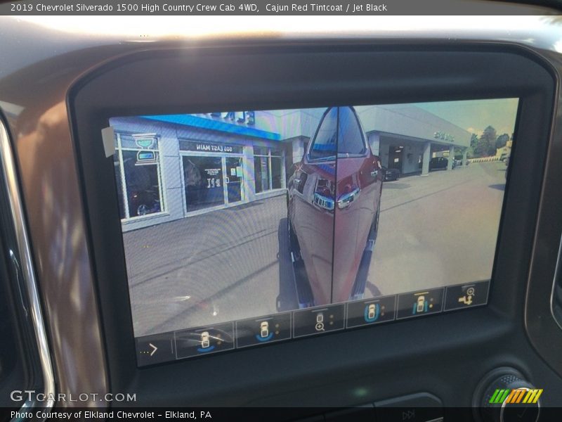 Cajun Red Tintcoat / Jet Black 2019 Chevrolet Silverado 1500 High Country Crew Cab 4WD