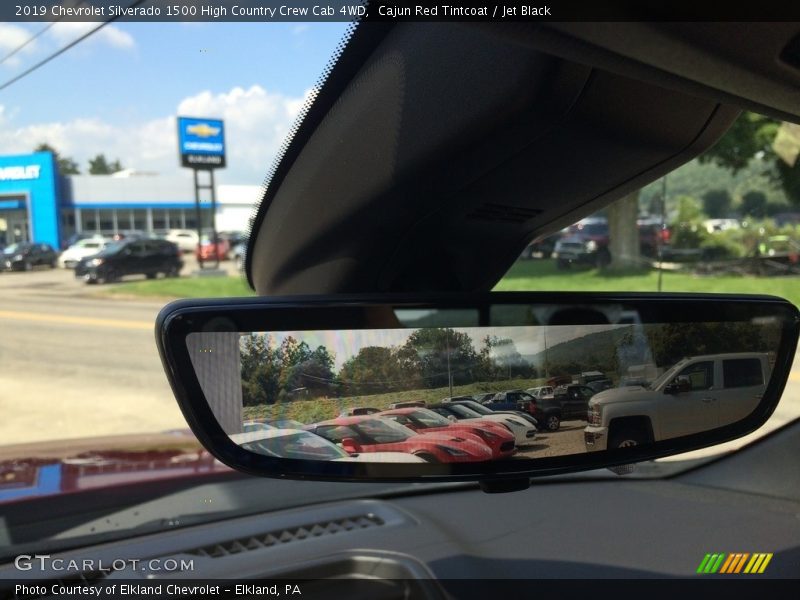 Cajun Red Tintcoat / Jet Black 2019 Chevrolet Silverado 1500 High Country Crew Cab 4WD