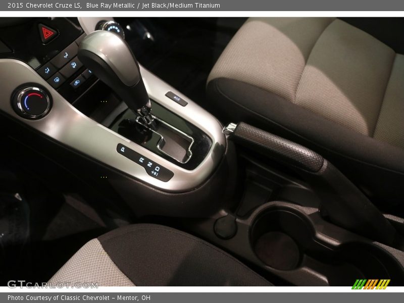 Blue Ray Metallic / Jet Black/Medium Titanium 2015 Chevrolet Cruze LS
