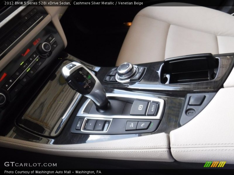 Cashmere Silver Metallic / Venetian Beige 2012 BMW 5 Series 528i xDrive Sedan