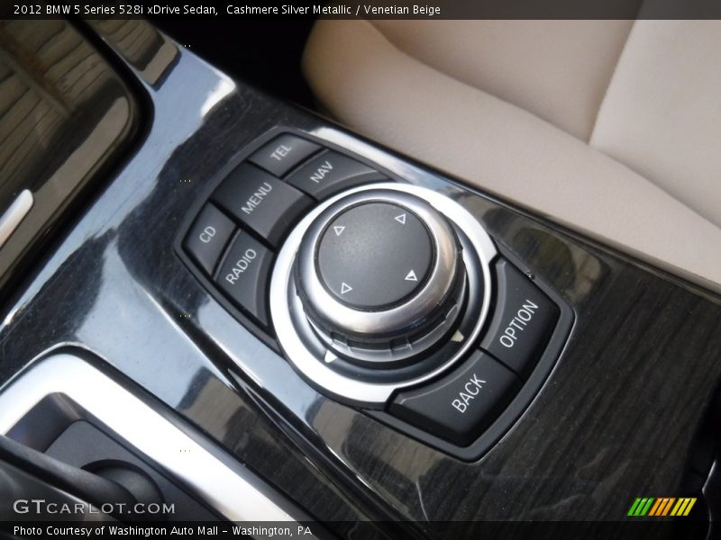 Cashmere Silver Metallic / Venetian Beige 2012 BMW 5 Series 528i xDrive Sedan