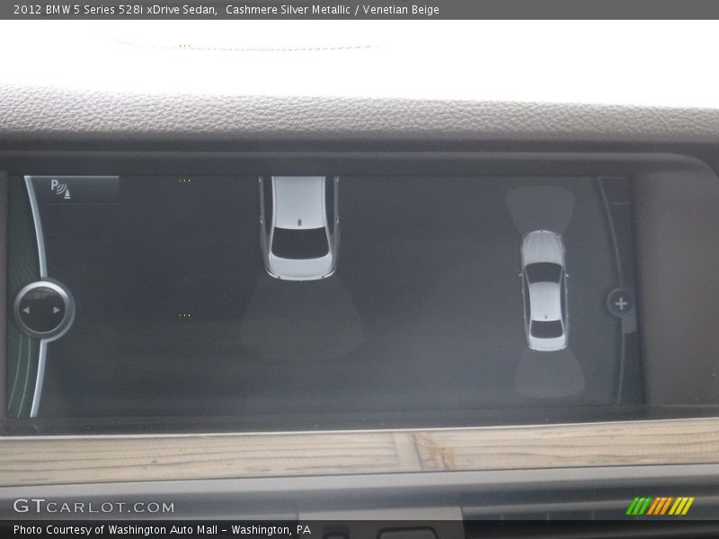 Cashmere Silver Metallic / Venetian Beige 2012 BMW 5 Series 528i xDrive Sedan