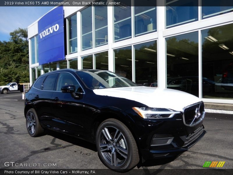 Onyx Black Metallic / Amber 2019 Volvo XC60 T5 AWD Momentum