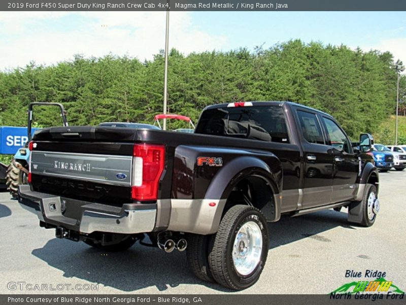 Magma Red Metallic / King Ranch Java 2019 Ford F450 Super Duty King Ranch Crew Cab 4x4