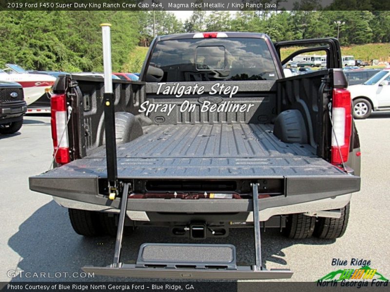 Magma Red Metallic / King Ranch Java 2019 Ford F450 Super Duty King Ranch Crew Cab 4x4
