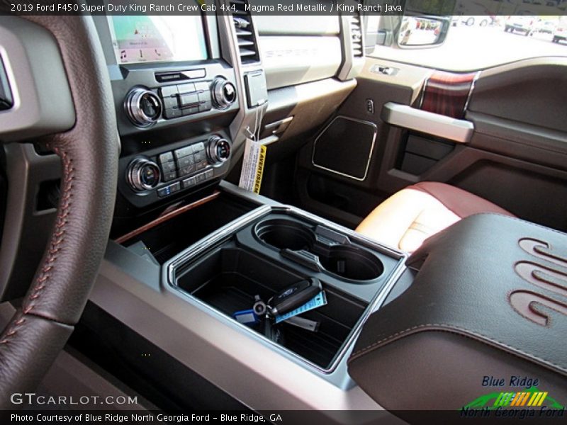 Magma Red Metallic / King Ranch Java 2019 Ford F450 Super Duty King Ranch Crew Cab 4x4