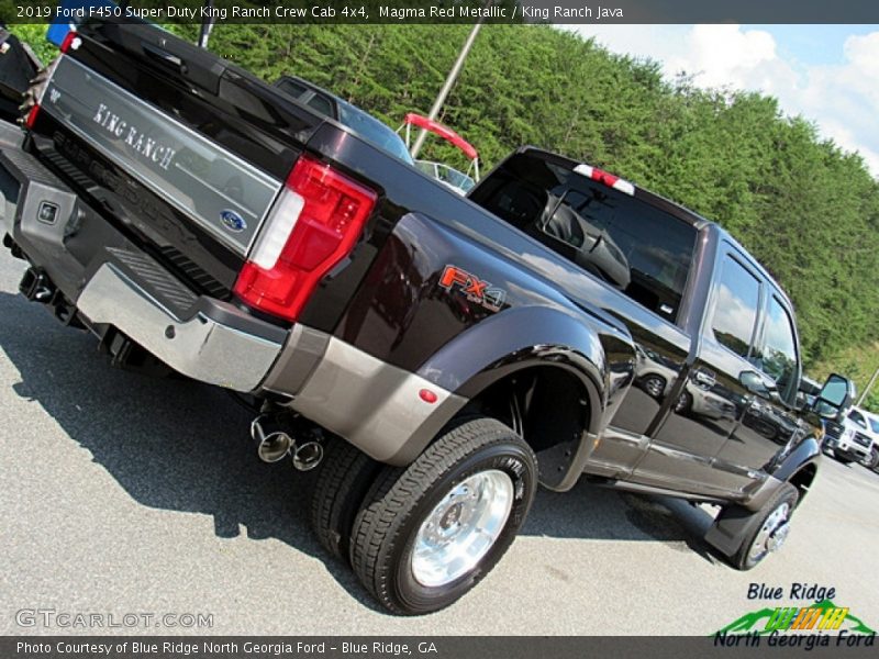 Magma Red Metallic / King Ranch Java 2019 Ford F450 Super Duty King Ranch Crew Cab 4x4