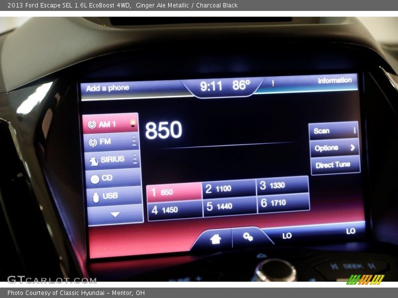 Ginger Ale Metallic / Charcoal Black 2013 Ford Escape SEL 1.6L EcoBoost 4WD