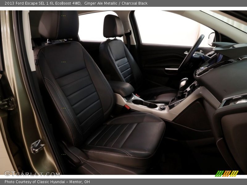 Ginger Ale Metallic / Charcoal Black 2013 Ford Escape SEL 1.6L EcoBoost 4WD