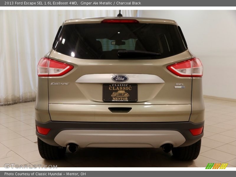 Ginger Ale Metallic / Charcoal Black 2013 Ford Escape SEL 1.6L EcoBoost 4WD