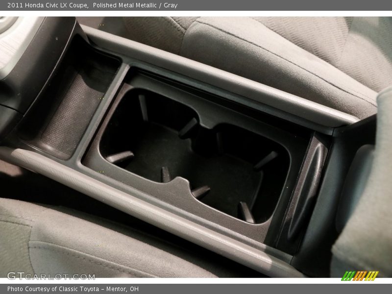 Polished Metal Metallic / Gray 2011 Honda Civic LX Coupe
