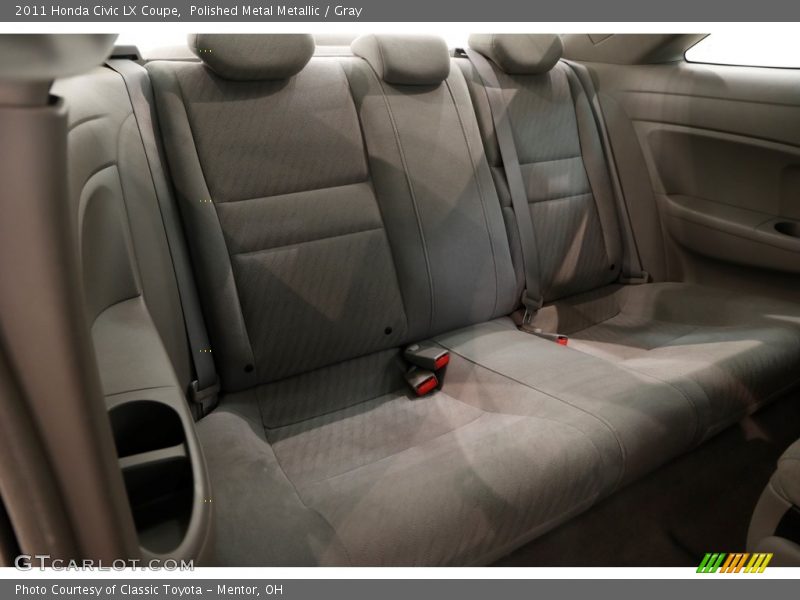 Polished Metal Metallic / Gray 2011 Honda Civic LX Coupe