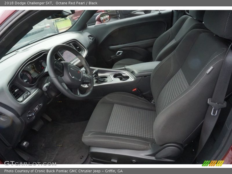 Octane Red Pearl / Black 2018 Dodge Challenger SXT