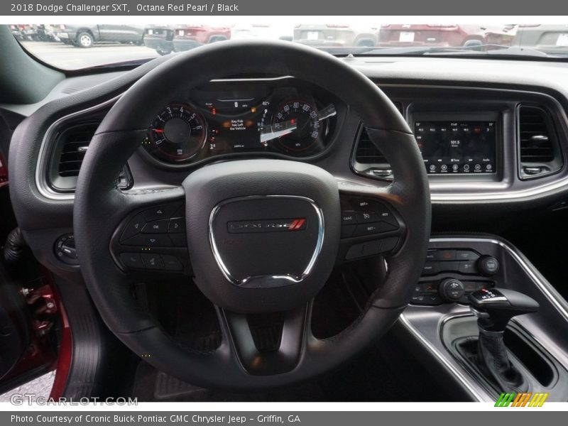 Octane Red Pearl / Black 2018 Dodge Challenger SXT