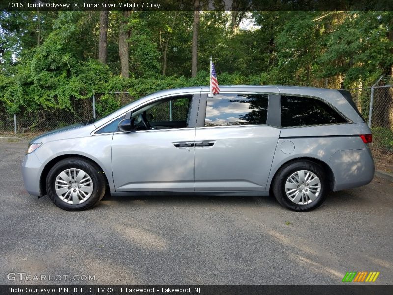 Lunar Silver Metallic / Gray 2016 Honda Odyssey LX