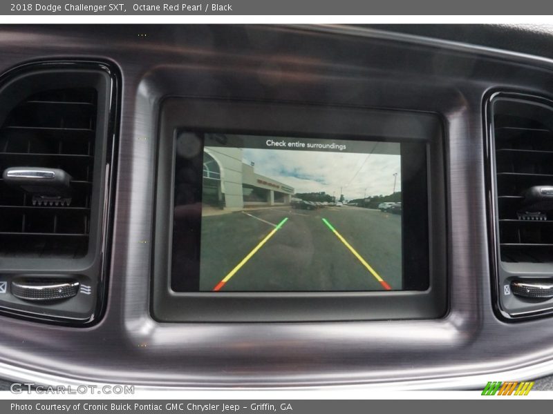 Octane Red Pearl / Black 2018 Dodge Challenger SXT