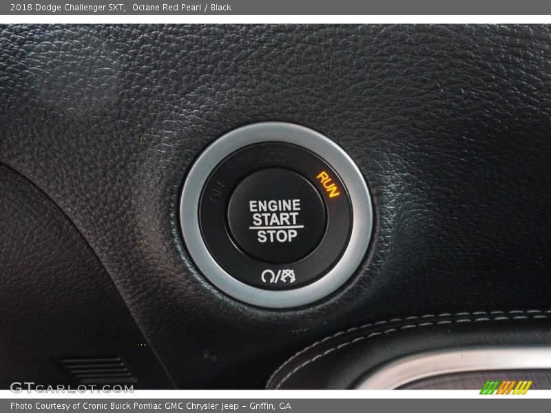 Octane Red Pearl / Black 2018 Dodge Challenger SXT
