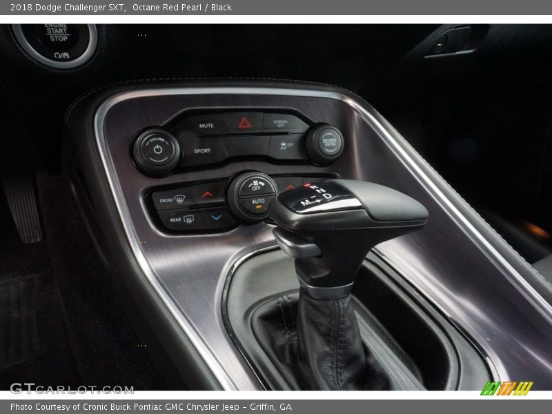 Octane Red Pearl / Black 2018 Dodge Challenger SXT