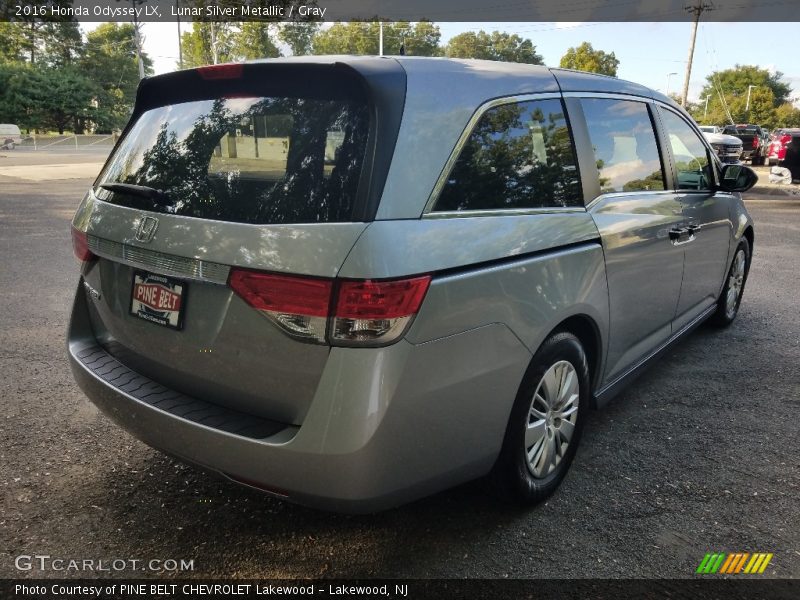 Lunar Silver Metallic / Gray 2016 Honda Odyssey LX