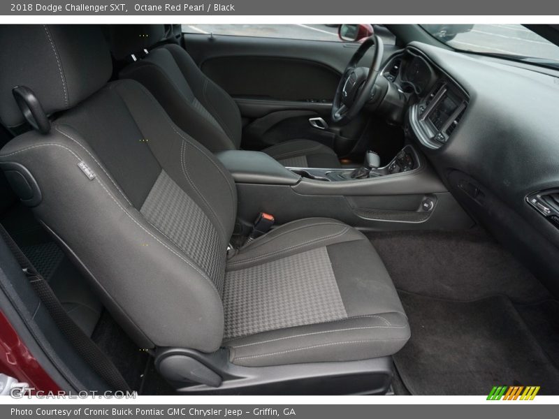Octane Red Pearl / Black 2018 Dodge Challenger SXT