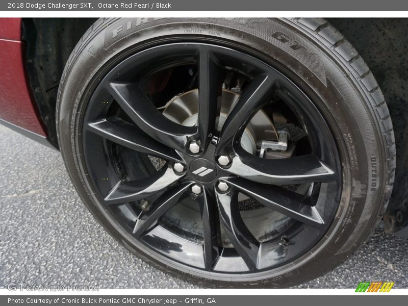Octane Red Pearl / Black 2018 Dodge Challenger SXT