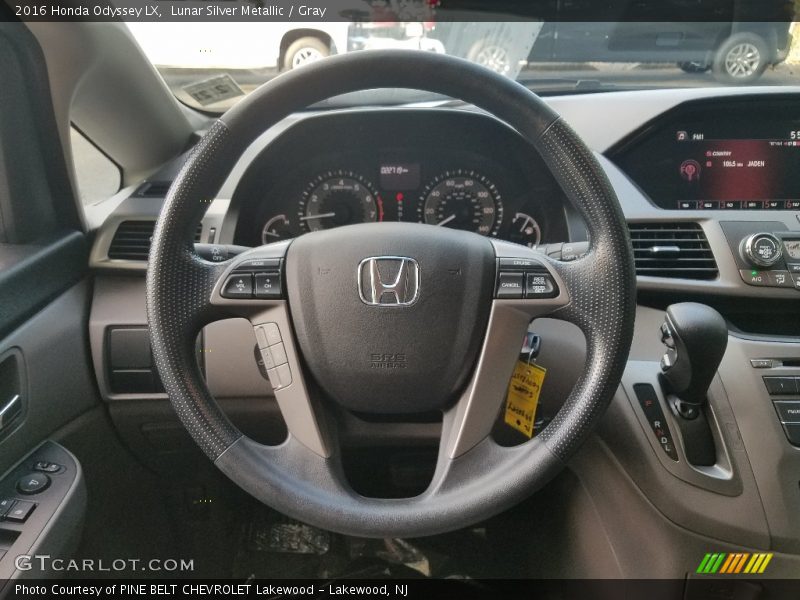 Lunar Silver Metallic / Gray 2016 Honda Odyssey LX