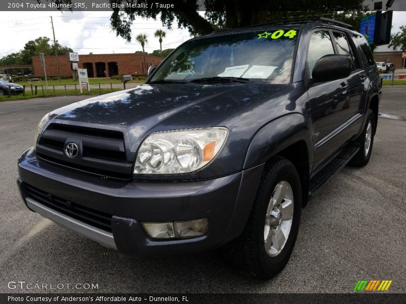 Pacific Blue Metallic / Taupe 2004 Toyota 4Runner SR5