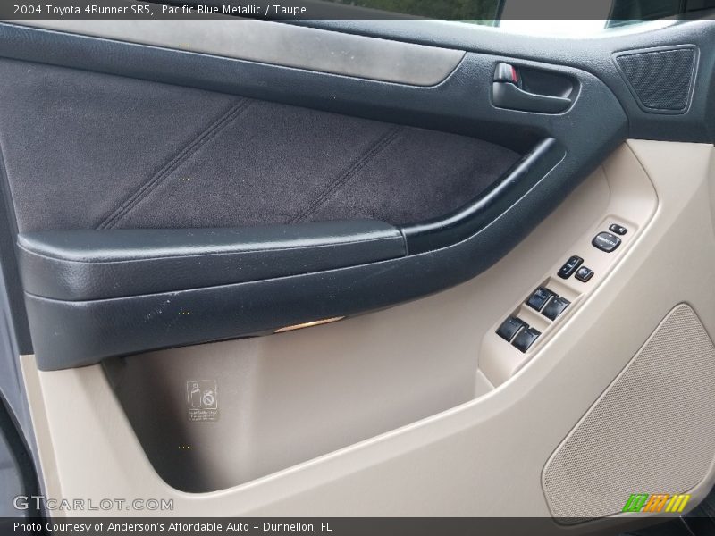 Pacific Blue Metallic / Taupe 2004 Toyota 4Runner SR5