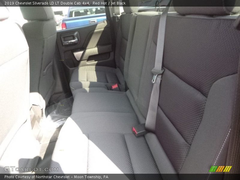 Red Hot / Jet Black 2019 Chevrolet Silverado LD LT Double Cab 4x4