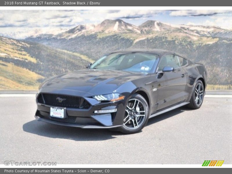 Shadow Black / Ebony 2018 Ford Mustang GT Fastback