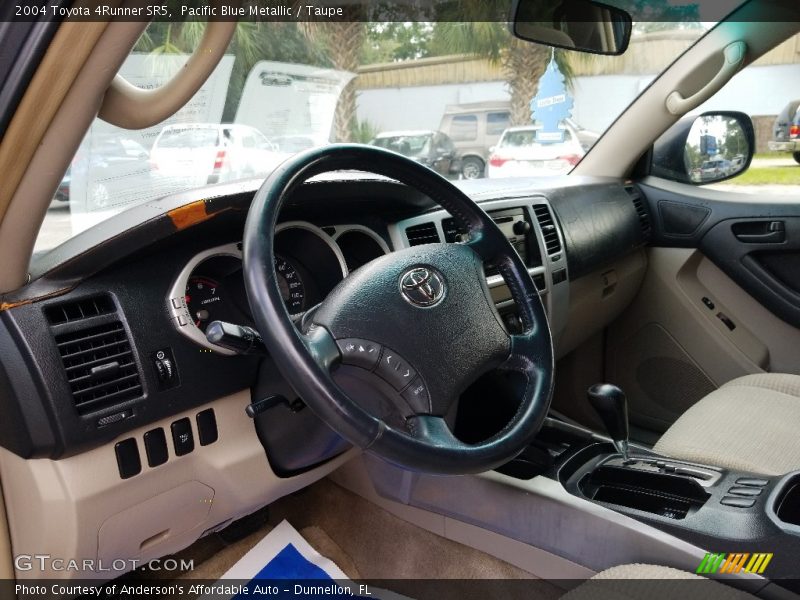 Pacific Blue Metallic / Taupe 2004 Toyota 4Runner SR5