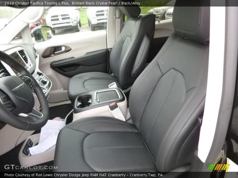 Front Seat of 2019 Pacifica Touring L Plus